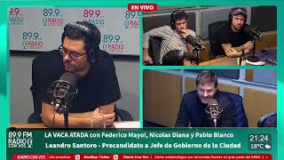 Leandro Santoro - Precandidato a Jefe de Gobierno de la Ciudad PARTE 1 | La Vaca Atada