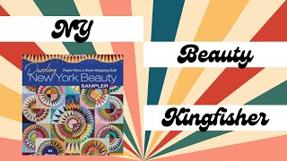 Sunday Brunch - NY Beauty Kingfisher #quilting #nybeauty #fpp