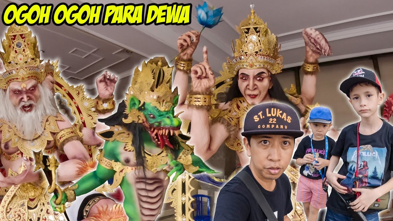 MAMPIR KE BANJAR BELALUAN OGOH OGOH PARA DEWA FULL PAYASAN!!