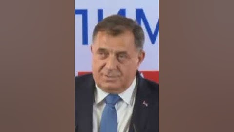 Milorad Dodik: Ja sam pobijedio! #shorts #izbori #dodik