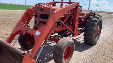 Allis Chalmers D17 Tractor with Loader - #1607A