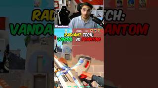 VANDAL VS PHANTOM IN VALORANT | #radiant #valorant #coaching