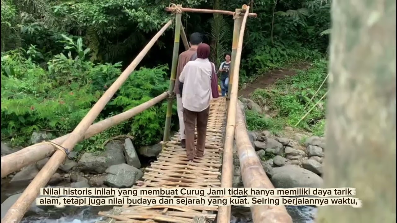 Wisatawan Curug Jami