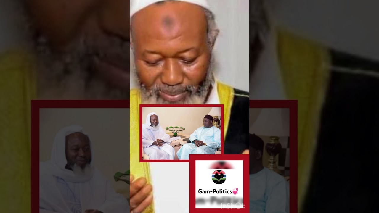 Imam Fatty seriously warned President Barrow not to destabilize this country 😳😳😳🤔