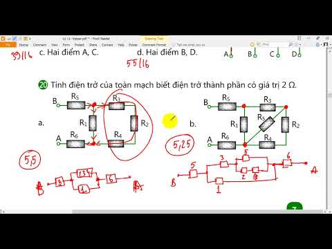 Lý 11  Bài tập ghép mạch phức tạp   chuyển mạch tương đương