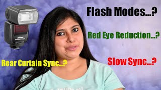Rear curtain slow sync red eye reduction flash tutorial