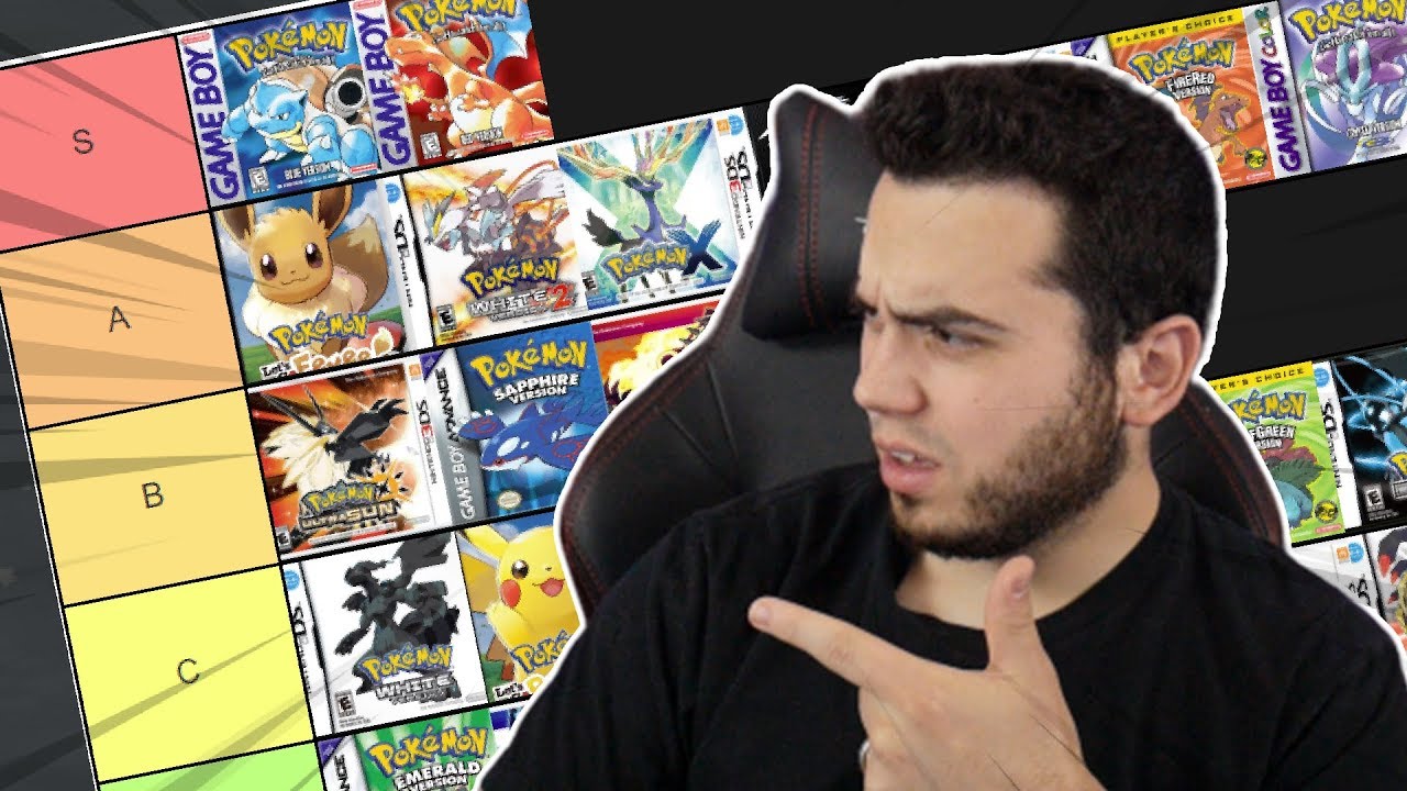 Ranking Every Pokemon Game From Worst To Best Youtube