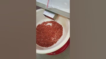 Red beads color sorter machine