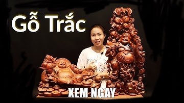 TƯỢNG GỖ DI LẶC NGŨ PHÚC GỖ TRẮC QUÝ HIẾM GIÁ TRỊ BẬC NHẤT| xưởng_tượng_gỗ