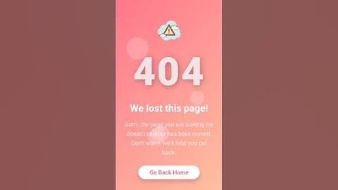 Most Impressive Error page Using Html Css