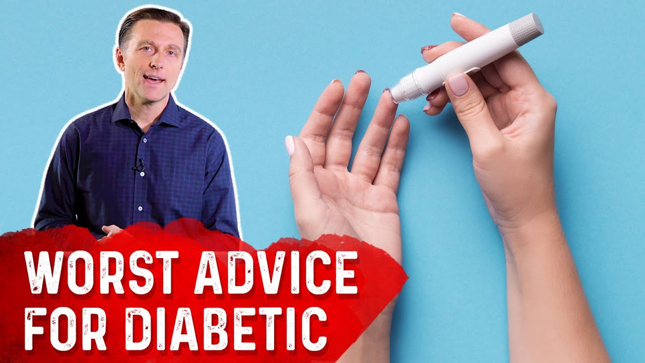 The Worst Diabetes Advice - Dr. Berg on ADA Dietary Recommendations