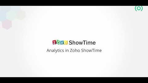 Detailed training analytics in Zoho ShowTime