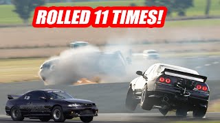 The Worst and Craziest GTR Crash We Have Ever Seen!  And he Walked Away!  The Full Story