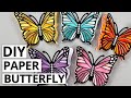 3D Paper Butterflies