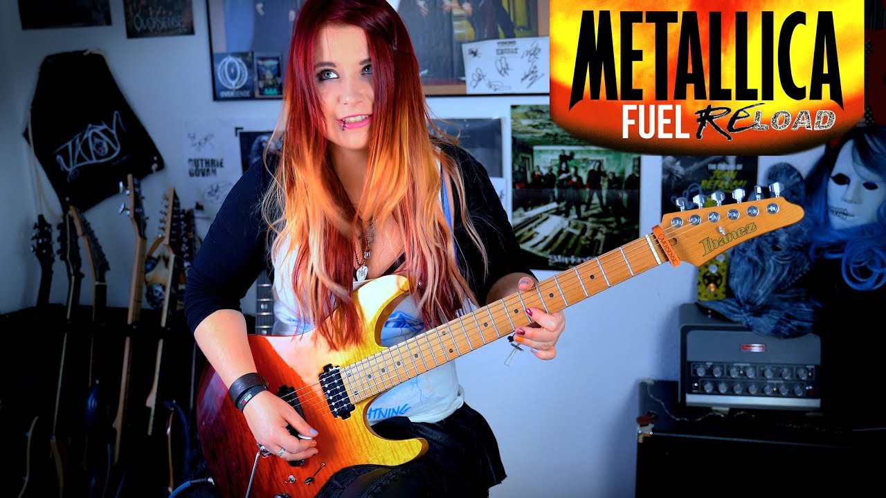 METALLICA - Fuel [GUITAR COVER] with SOLO 4K | Jassy J