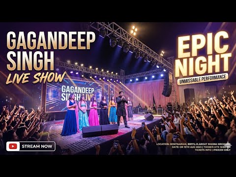 ये स्टेज बिना देखे जाना मत || Live Gagandeep Singh || Superhit Show 2026