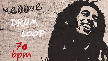 Reggae Drum Loop 70 bpm