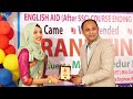 English aid course  ending program2023