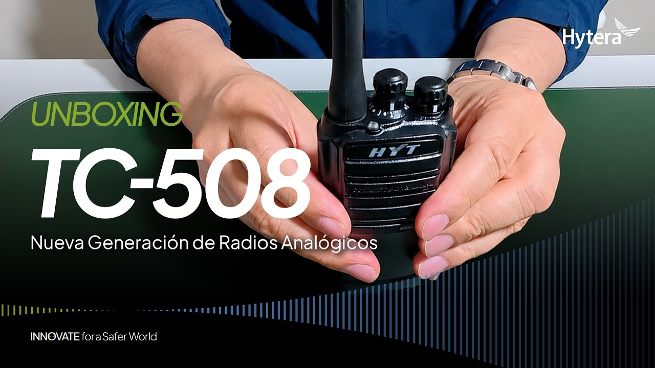 Video: Hytera TC-508 Nueva Generación