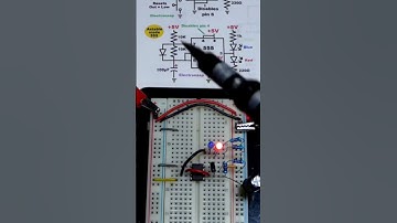 Astable Mode 555 Timer Alternating LEDs #schematics #555timer #leds