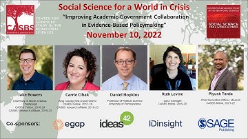 Episode 22: "Improving Academic-Government Collaboration in Evidence-Based Policymaking"