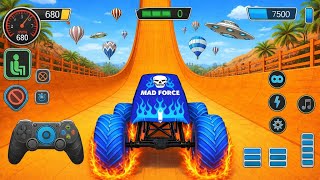 Monster Truck Mega Ramp Impossible Driver - Mega Ramp Monster Truck Racing - Android Gameplay screenshot 3