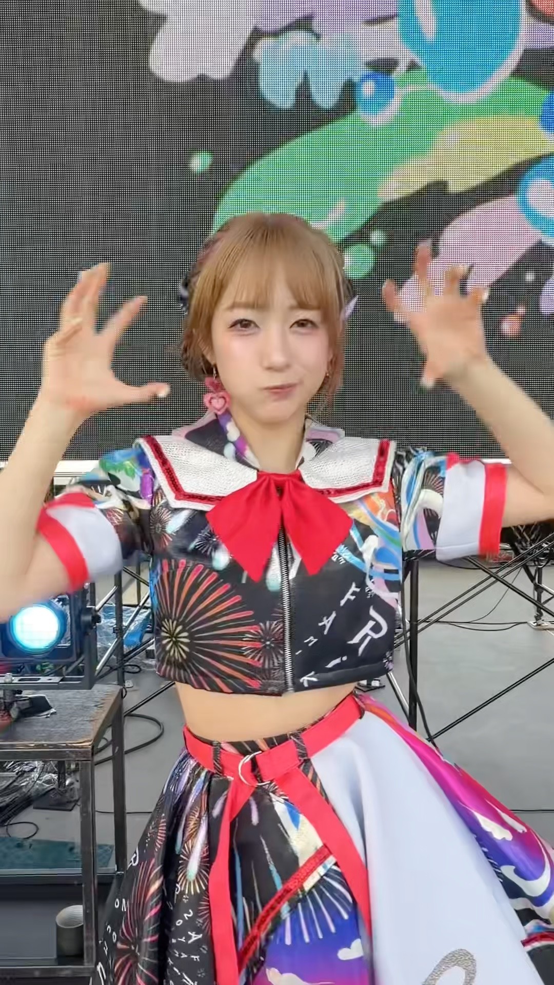 ❤️🎆】#ふぁみえん2026 衣装でソロ #えびチリはじめました