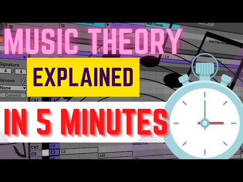 Music Theory For Producers In Ableton Learn The Basics In 5 Minutes