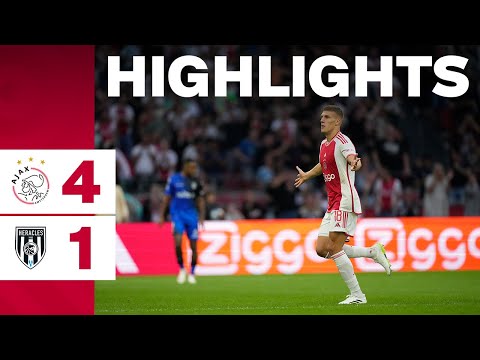 First game, first win, first goal 🤯 | Highlights Ajax - Heracles Almelo | Eredivisie