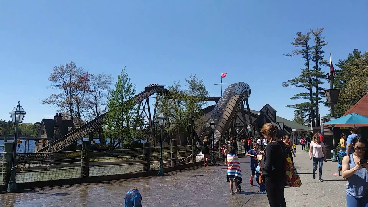 The Boston Tea Party at Canobie Lake Park - YouTube