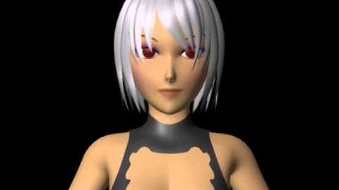 Maya 3D female head modeling semi realistic