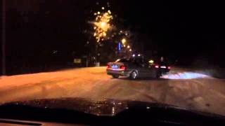 E36 winter drift