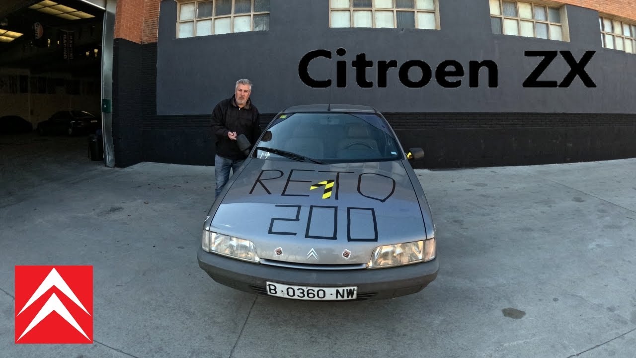 Esta semana revisamos a fondo el citroen ZX del reto a Madrid en Marcs Garage