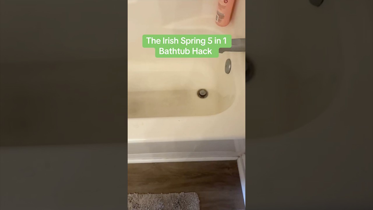 This Irish Spring 5-in-1 Hack Blew My Mind! (My Tub Has Never Been Cleaner)