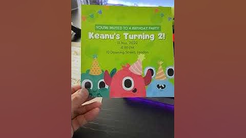 Scan Party Invitations Directly Into Your Calendar