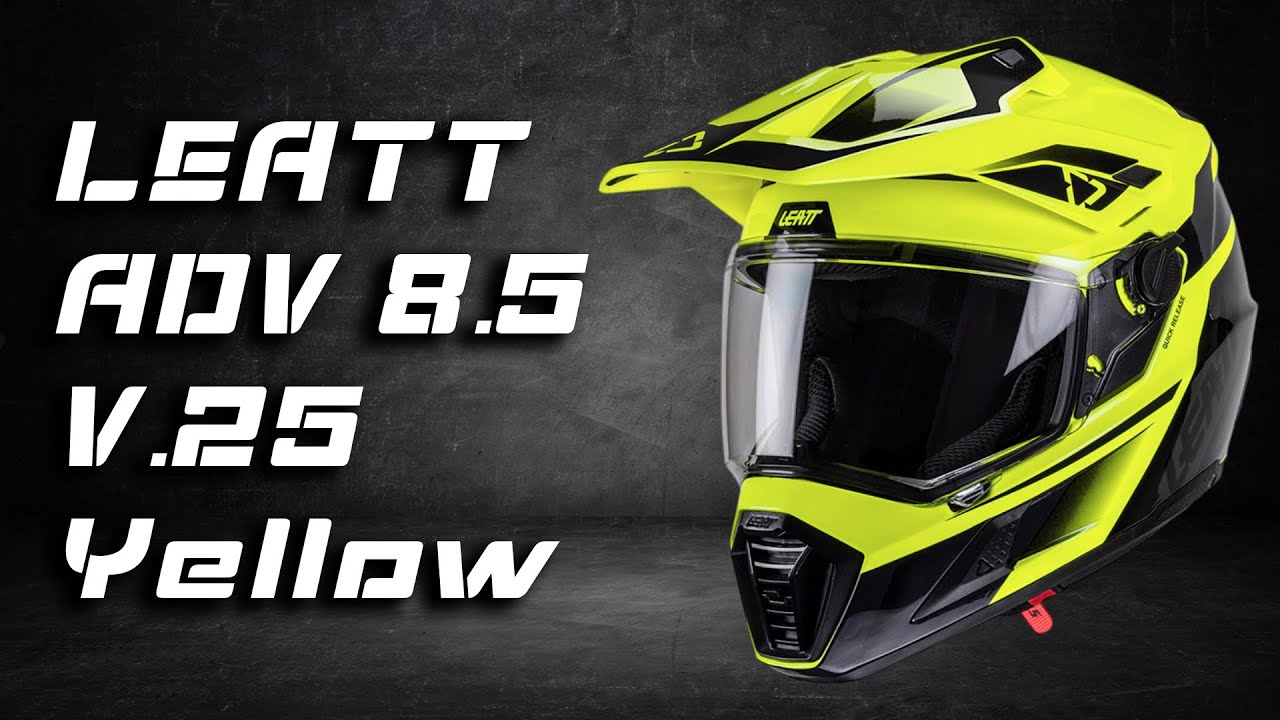 Leatt Adv Helmet Yellow MotoStorm [en]