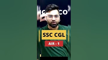 Reality of SSC CGL (AIR - 1) 🤫 #ssccgl #english  #ytshorts #funny  #tarungrover #viralvideos