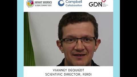 #Evidence4Dev | Vianney Dequiedt, FERDI, on  Remote Sensing in Fragile Contexts