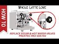 How To Replace Steam & Hot Water Valves on Profitec Pro 500 and 700 Espresso Machines