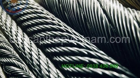 Cáp thép chống xoắn mạ kẽm Hàn Quốc - Phân phối cáp thép, tăng đơ, ốc siết cáp, xích cáp tại HCM