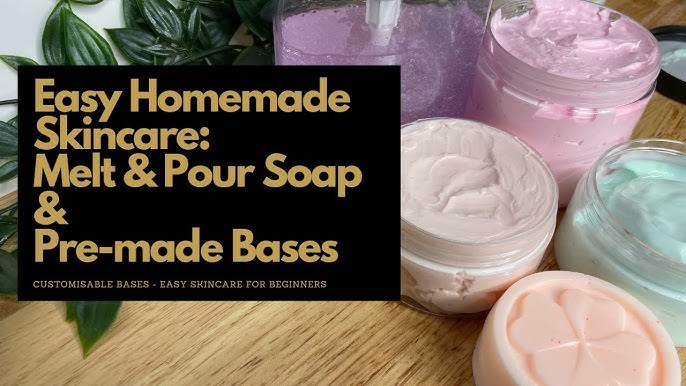 Foaming Whipped Soap Base from scratch tutorial 