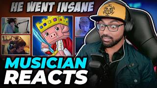 Minecraft Noob Reacts to Technoblade - Ruining a $36,000 Tournament & Everyone Else's POV! screenshot 2
