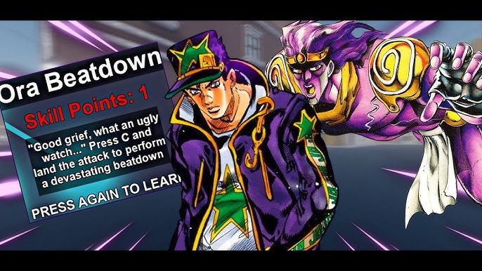 Something I realized about Part 6 Star Platinum