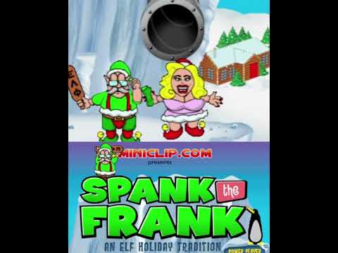 Spank the Frank an Elf Holiday Tradition #shorts #christmas #christmasgames #retrogaming
