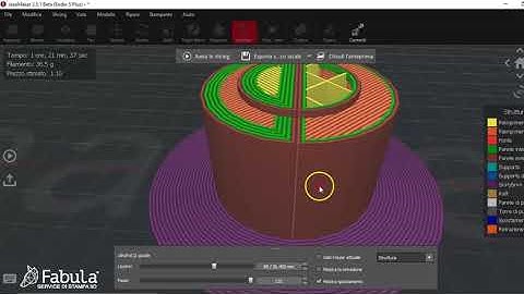 Modificatore Parametri IdeaMaker -  Impostare parametri diversi per lo stesso oggetto in stampa 3D