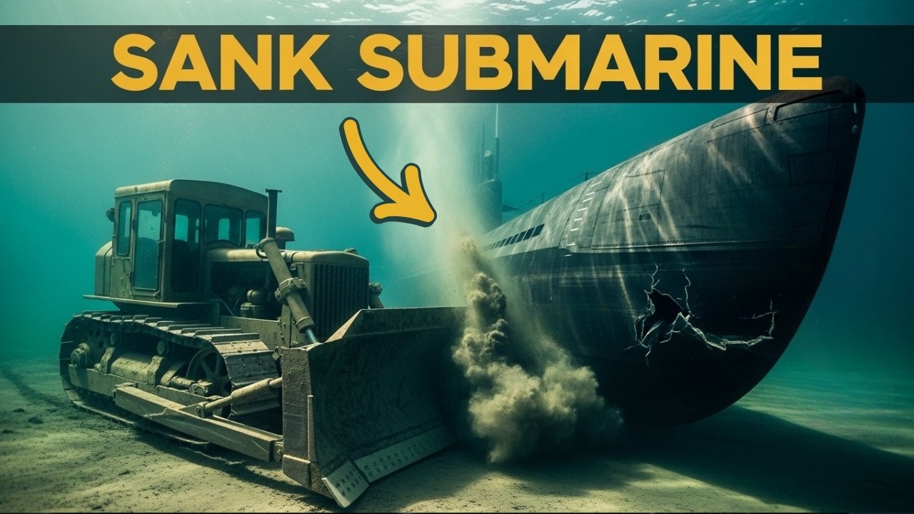 The Bulldozer That Sank a Submarine Panama Canal's Underwater Collision Nobody Reported 1914