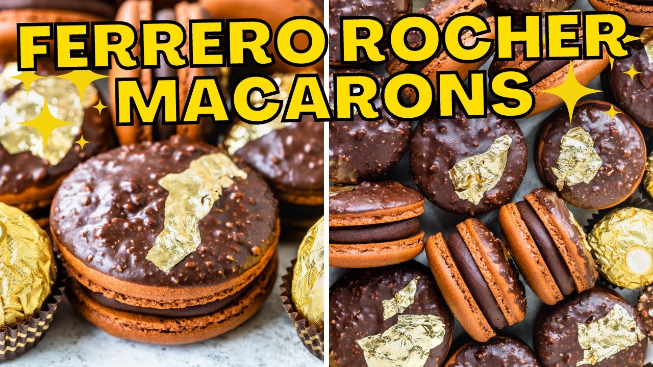 Ferrero Rocher Macarons