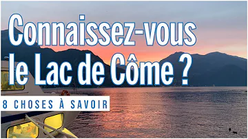 Où se trouve le lac de Côme ?