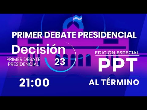 Domingo 01 de octubre a las 21:00 mirá la edición especial de PPT al término del DEBATE PRESIDENCIAL