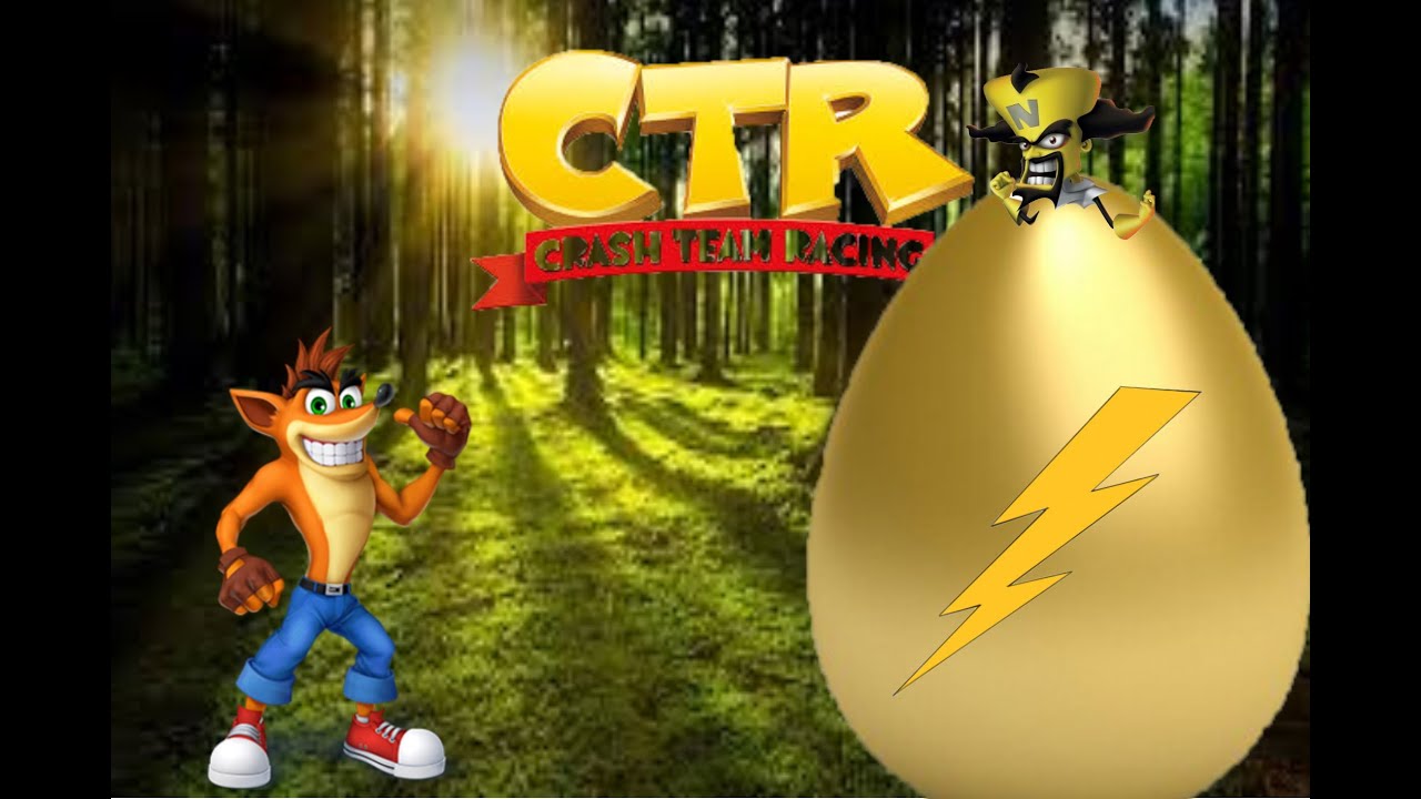 GOLDEN EGG 1 / 5. CRASH TEAM RACING. HARD. FIRST PLAYTHROUGH. YouTube